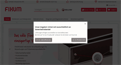 Desktop Screenshot of fixum.de