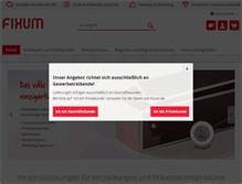 Tablet Screenshot of fixum.de